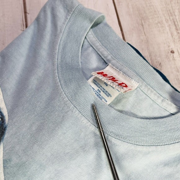 Wild Gear Mote Aquarium All Over Shark Graphic Tee T Shirt Men's XXL Jaws Turtle - Picture 10 of 10